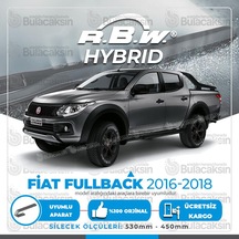 RBW Hybrid Fiat Fullback 2016 - 2018 Ön Silecek Takımı
