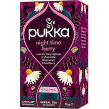 Pukka Night Time Berry Bitki Çayı Bardak Poşet Çay 20 Adet Pukka Night Time Berry Bitki Çayı Bardak Poşet Çay 20 Adet