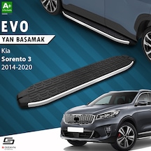 S-dizayn Kia Sorento 3 Evo Krom Yan Basamak 183 Cm 2014-2020 A+ Kalite