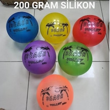 Plastik Voleybol Deniz Topu 200 G Çok Renkli