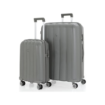 Mçs Polipropilen 2li Valiz Seti Büyük & Kabin V305 S21yy1000077-set 00006 Gri