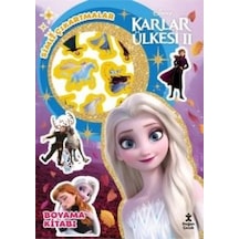 Disney Karlar Ülkesi 2 - Star Simli Çıkartmalı Boyama Kitabı Doğan Çocuk Ciltli