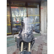 2019-23 Yamaha Tenere700 Şeffaf Ön Cam Zeus 13CM Uzun 42CM 4MM Tenere 700