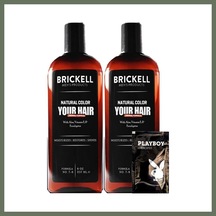 Bezos Brickell Erkeklere Özel Snmp20308 Brickell Anti Beyaz 2 Adet 237 Ml Saçsakal Şampuanı + Yanında Jel Bezos1