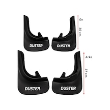 Dacia Duster Paçalık Tozluk Çamurluk Ön Arka 4 Lü Set