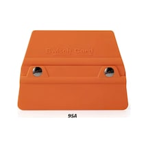 Switch Card Oval Kare Ragle Ppf/tph Cam Filmi Çekme Uygulama Aparatı Teflonlu 95a Sertlik 10x9cm Tur