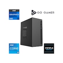 Go Gamer E157D i5-13400 32 GB 1 TB SSD 24" Free Dos Oem Paket Masaüstü Oyuncu Bilgisayarı