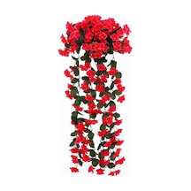 Nettenevime Yapay Çiçek Sarkan Begonvil Çiçeği Jumbo Fuşya Çok Renkli