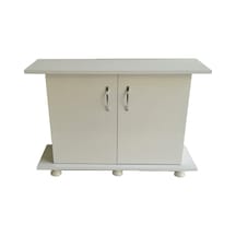 Kanki Pet Mdf Akvaryum Sehpa Beyaz 100 CM