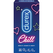 Durex Prezervatif Chill 10'lu 2 Adet Klasik, 4 Adet Yok Ötesi Ekstra His, 4 Adet Yakın Hisset