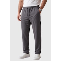 Rizzup Füme Baggy Style Likralı Lastikli İpli Erkek Spor Pantolon 2600262