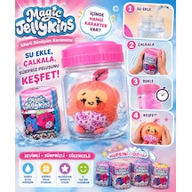 Magic Jellykins Sihirli Dönüşüm Kavanozu Su İle Sürpriz Peluş Oyuncak, Çalkala Ve Keşfet