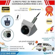 Maoyaya Ahd 1080p/720p Çevrilebilir 170 Ayarlanabilir Başlıklı Kamera