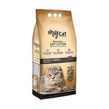Mycat Aktif Karbonlu Kalın Taneli Bentonit Kedi Kumu 10 L