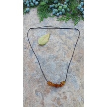 Stoneage Jewellery Kehribar Antiallerjik Kadın  Kolye Bronz