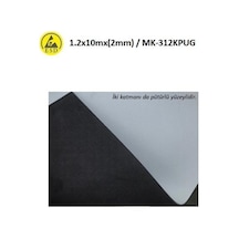 Antistatik Esd Pütürlü Yüzeyli Masa Örtüsü 1.2x10mx2mm Mk-312kpug