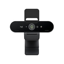 Logitech Brio Stream Web Kamerası - Ultra 4k Hd Görüntülü Arama, Hd Otomatik Işık Düzeltme, Akış, Siyah