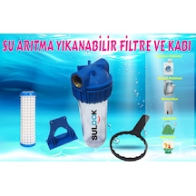 Sulook Daire, Bina, Şebeke Girişi Yıkanabilir Filtreli Su Arıtma Kabı