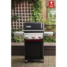 Weber Spirit 2025 Gazlı Barbekü&Mangal Ep-325 Siyah