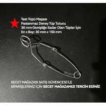 Tüp Maşası Paslanmaz 30 Mm Genişliğe Kadar