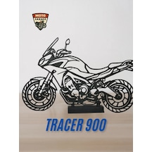 Yamaha Tracer 900 Masa Dekoru 3d Baskı Touring Motosiklet Silüeti