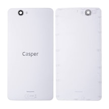 Casper Vıa V5 Arka Kapak Batarya Pil Kapağı - Beyaz