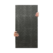 Tink 3d Kendinden Yapışkanlı Duvar Kağıdı Yeni Nesil Akustik Keçe Panel Desenli 52x98 Cm Koyu Gri, 2 Adet 1 M²