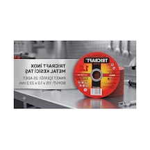 115 X 1.0 X 22 Mm Metal Kesici Taş, 25 Adet Set İle Kesme İşlemleri İçin Uygun