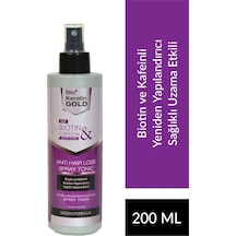 Bio Keratin Gold Biotin & Kafein Dökülme Karşıtı Tonik 200 ML