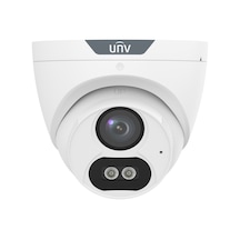 Uniview Uac-t125-af28m-w 1/3 Cmos 5 Mp 2.8mm Colorhunter Dome Tvı/ahd/cvı/cvbs