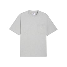 Puma Select Essentials Pocket Tee Açık Gri Erkek T-shirt