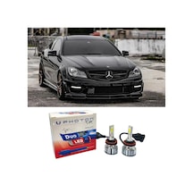 Mercedes C180 W204 Led Xenon Uzun Far Ampulü H7 Duo Yeni Seri Beyaz 2009-2014