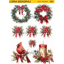 Lora Dekopaj Sulu Transfer Kağıdı - 390 25x35 Cm