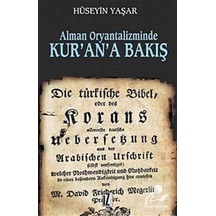 Alman Oryantalizminde Kur'an'a Bakış - Hüseyin Yaşar - İz Yayıncılık