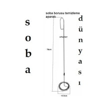 Çelik Soba Borusu Temizleme Teli Boru Temizleme Fırçası Uyuyan