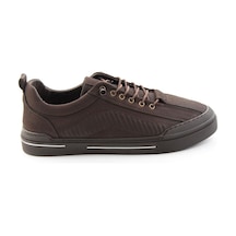 Bambi Kahve Nubuk Hakiki Deri Erkek Sneaker E01438096001