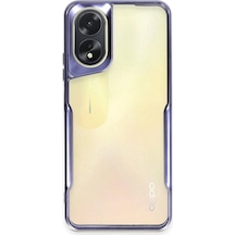 Oppo A38 Uyumlu Kılıf Boyi Silikon Kapak - Lacivert