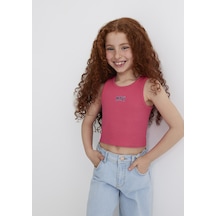 Mavi Fitted Pembe Kız Çocuk Kolsuz T-shirt M7610336-71111 Pembe