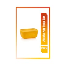 Tupperware Alaska Kap Kısa 450ml Sarı