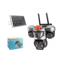 X5 Tech Yt-66g 3mp+3mp+3mp 4g Solar Kamera V380