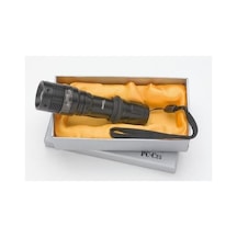 Police Pc-25 Cree Led + Zoom El Feneri 3 Tane İnce Kalem Pille Çalışır Çok Renkli