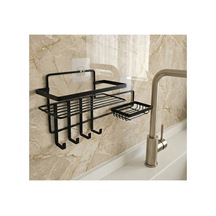 Farist Bath Çok Amaçlı Banyo Düzenleyici Siyah - 4 Adet Tarı