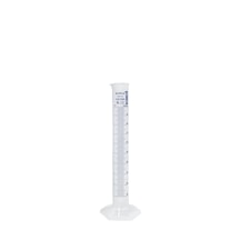 Borox Plastik Mezür 100 Ml - Uzun Form - Mavi Skala