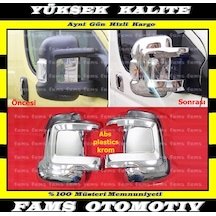 Citroen Jumper Abs Krom Kaplama Ayna Kapağı 2 Prç. 2006 Üzeri