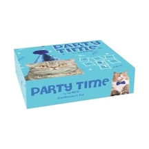 Party Tıme Erkek Kediler İçin Doğum Günü Seti