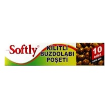 Kilitli Buzdolabı Poşeti - 10'lu Paket - Orta Boy