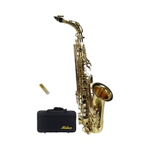 Midex Sf-8000 Gold Profesyonel Alto Saksafon Çanta ve Aksesuar Da