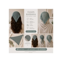 Örgü Bandana Çok Renkli - 921864314 Çok Renkli