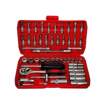 Moonshop Cr-v Max 1/4 Cırcırlı 53 Parça Lokma Anahtar Takımı Bits
