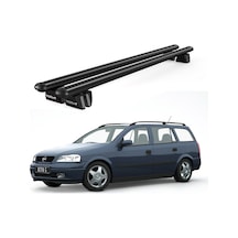 Pençe Opel Astra G Sw 1998-2004 Uyumlu Siyah Ara Atkı Port Bagaj Tavan Barı